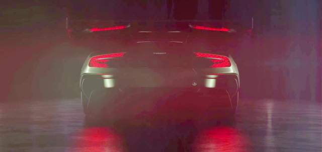 Aston Martin Vulcan Rear Wing
