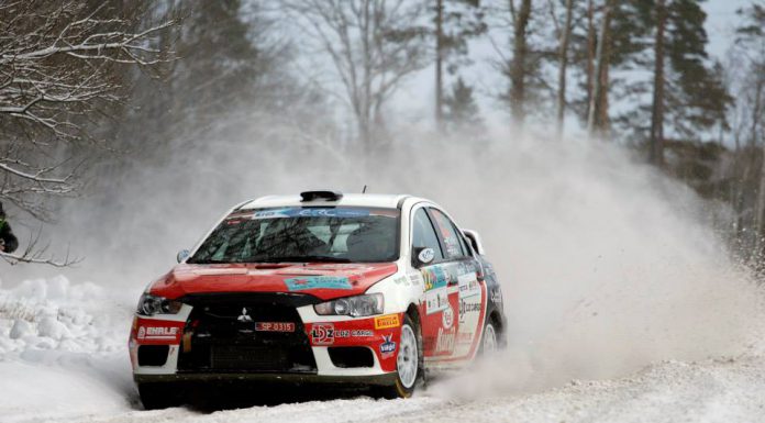 FIA ERC: Craig Breen Wins Snow Infested Rally Liepaja!