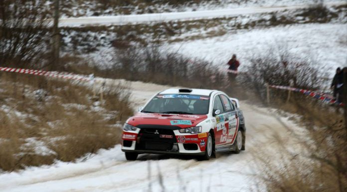 FIA ERC: Craig Breen Wins Snow Infested Rally Liepaja!