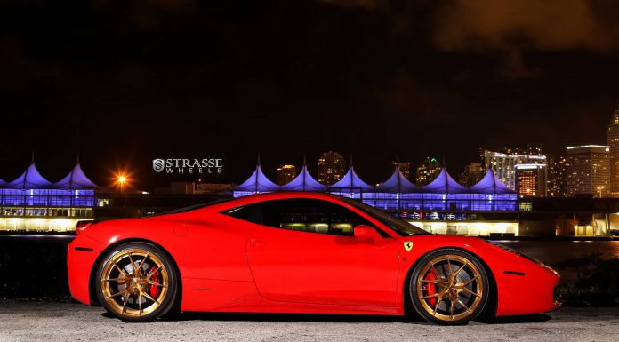 Ferrari 458 Italia with Strasse Wheels