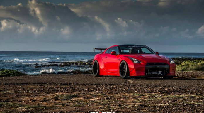 Picture Perfect: Liberty Walk Nissan GT-R Photoshoot in Oahu!