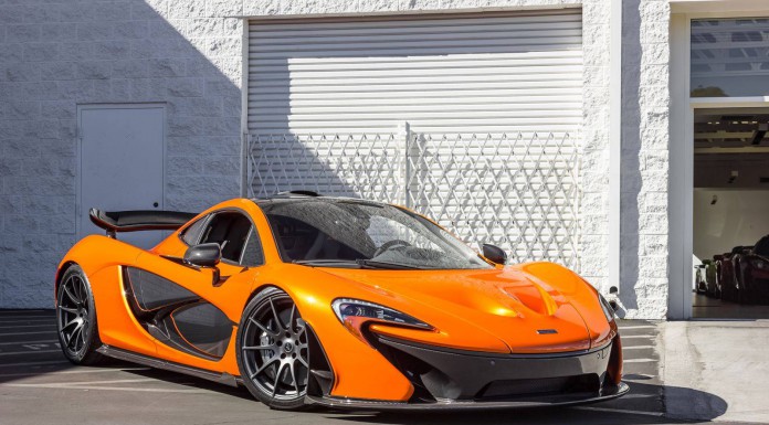 Stunning Pearl Tarocco Orange McLaren P1!