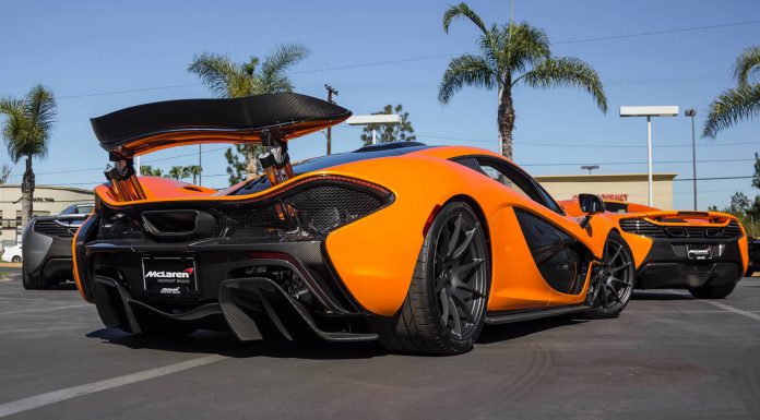 Stunning Pearl Tarocco Orange McLaren P1! 