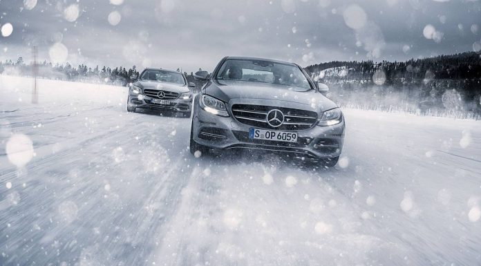 Mercedes-Benz Driving Events Kick Off to an Icy Start