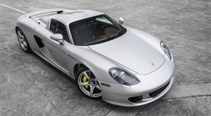 Amazing Silver Porsche Carrera GT with Cocoa Interior 