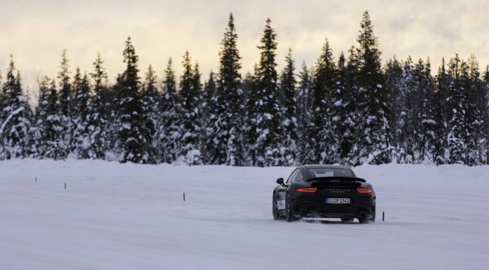 Porsche Winter Driving Experience Slalom