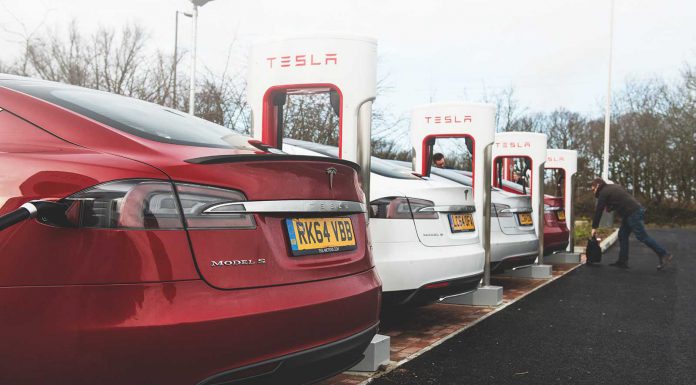 Tesla Model S Charging stations at Maidstone