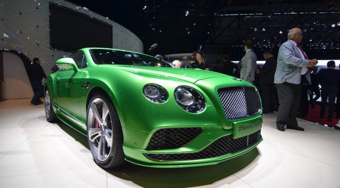 Bentley Continental GT Facelift at the Geneva Motor Show 2015