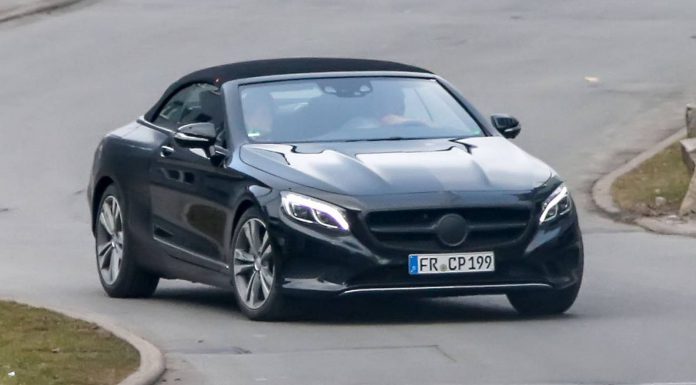 Mercedes-Benz S-Class Convertible Spy Shots Without Camo