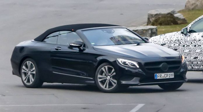 Mercedes-Benz S-Class Convertible Spy Shots Without Camo