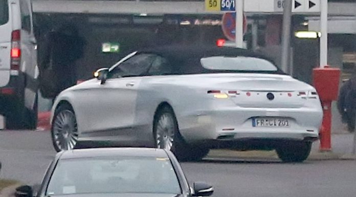 Mercedes-Benz S-Class Convertible Spy Shots Without Camo