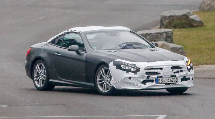 Spy Shots of the Mercedes-Benz SL Facelift Emerge