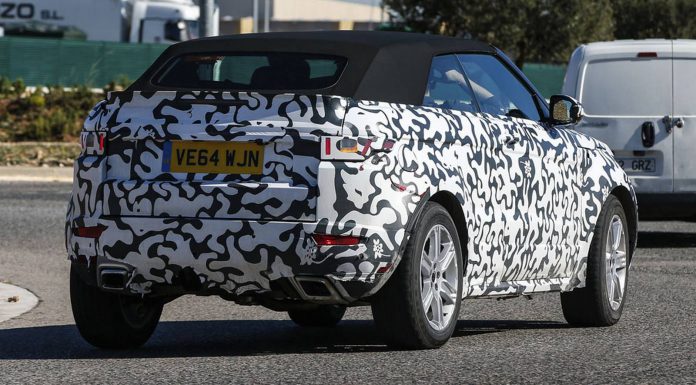 Range Rover Evoque Convertible Spy Shots 