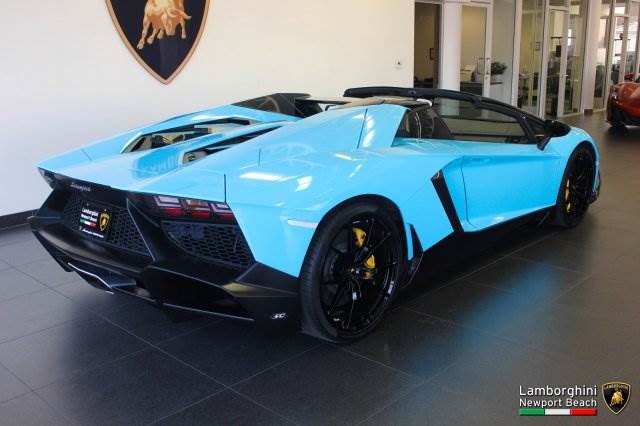 Powder Blue Aventador  Blue lamborghini, Blue car, Super cars