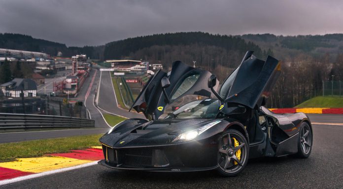 Photo of the Day: Nero LaFerrari at Spa Francorchamps