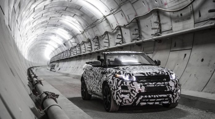First Range Rover Evoque Convertible Film Released 