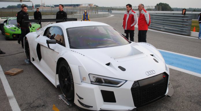 New Audi R8 LMS Hits the Track at Paul Ricard Circuit