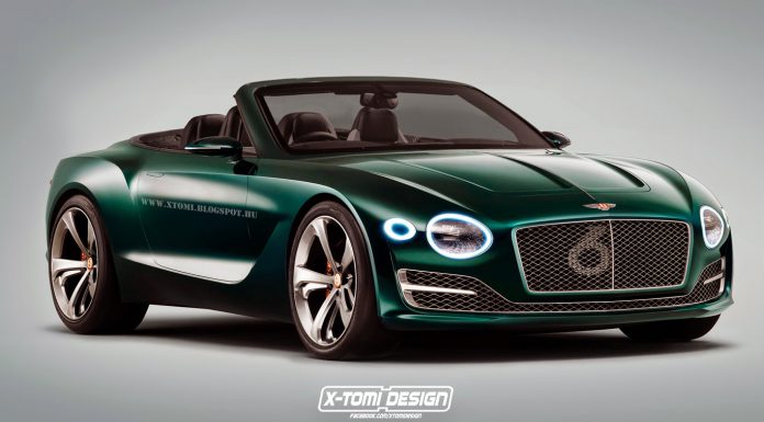 Bentley EXP10 Speed6 Convertible Concept front2