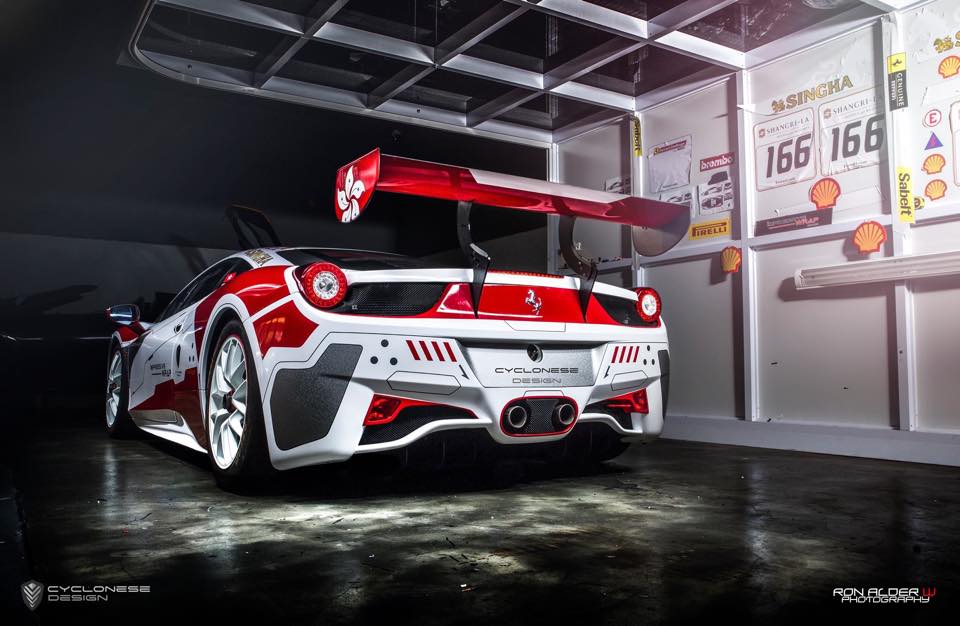 Impressive Wrap - Ferrari 458 Custom Graphics
