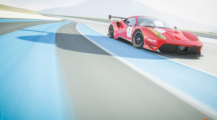 Ferrari 488 GT3 Comes to Life at Paul Ricard Circuit