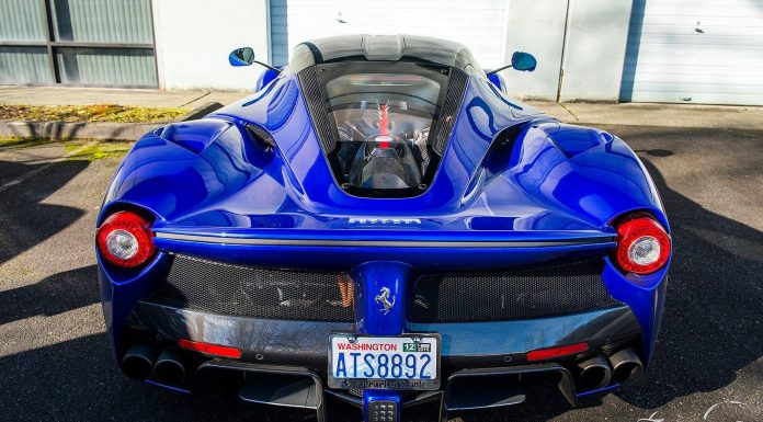 Stunning Blue Ferrari LaFerrari in Washington!