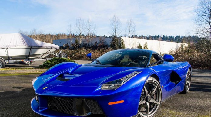Stunning Blue Ferrari LaFerrari in Washington!