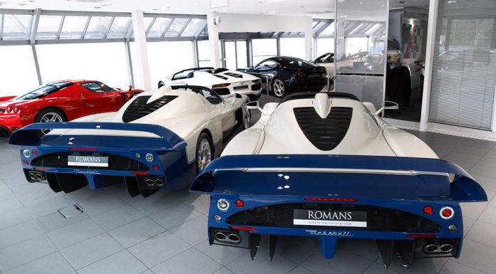 Maserati MC12 with Only 533 Miles For Sale at Romans International 