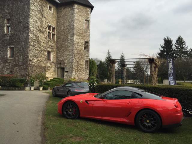 Valet Wrecks Ferrari 599 GTB in Rome 