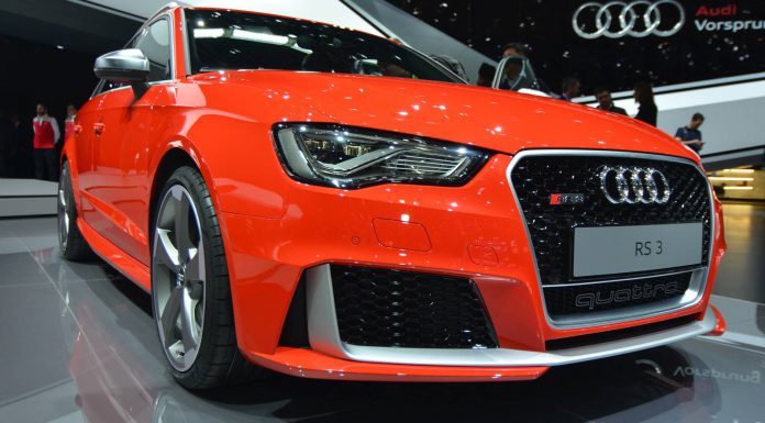 Audi RS3 Sportback at the Geneva Motor Show 2015