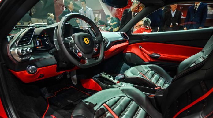 Ferrari 488 GTB At The Geneva Motor Show 2015