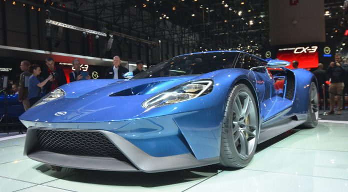 Ford GT at the Geneva Motor Show 2015