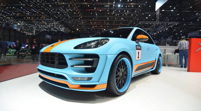 Hamann Porsche Macan at the Geneva Motor Show 2015