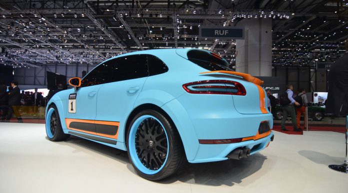 Hamann Porsche Macan at the Geneva Motor Show 2015