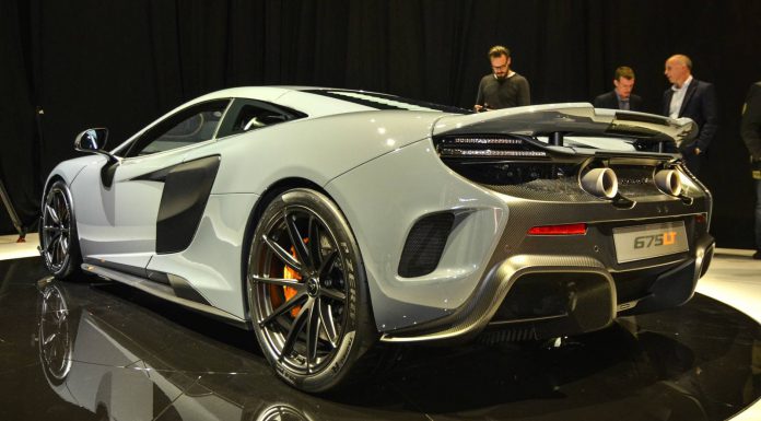 McLaren 675 LT at the Geneva Motor Show 2015