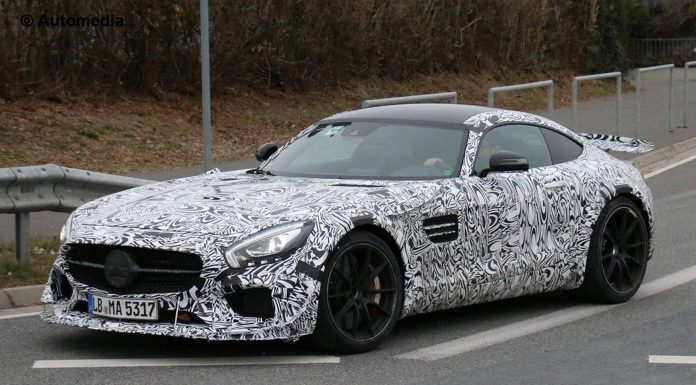 Mercedes-AMG GT3 Road Car Nurburgring Spy Shots