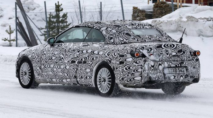 Mercedes-Benz C-Class Cabriolet Spy Shots