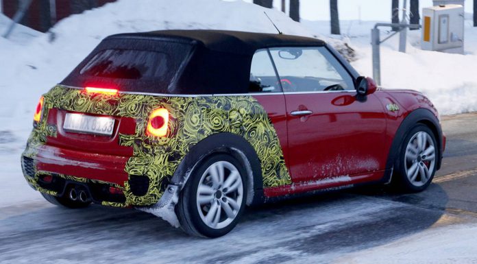 First Spy Shots of MINI JCW Cabrio Emerge