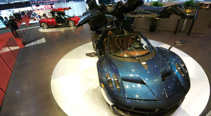 Pagani Huayra at the Geneva Motor Show 2015