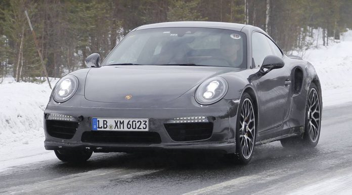 Fresh Porsche 911 Turbo Facelift Spy Shots Reveal Updated Interior