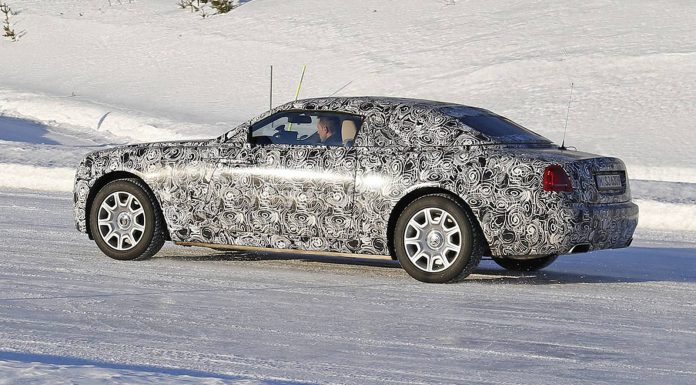 First Rolls-Royce Wraith Drophead Coupe Spy Shots Emerge