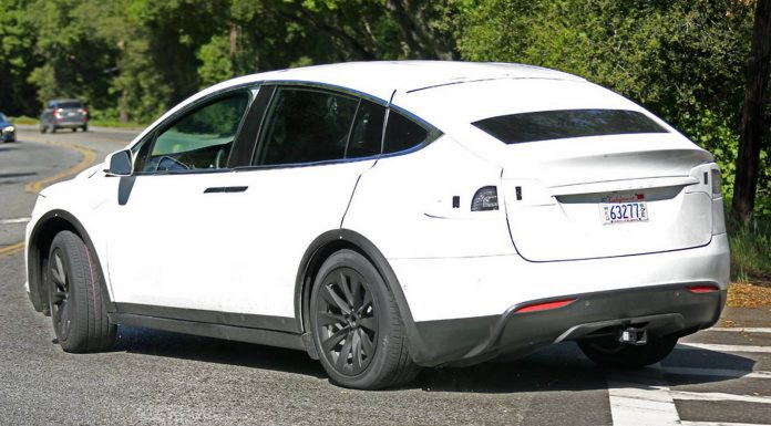 New Tesla Model X Spy Shots in Northern California 