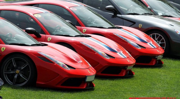 Ferraris as 2015 Cars and Coffee Italy Gathers World's Best Supercars!