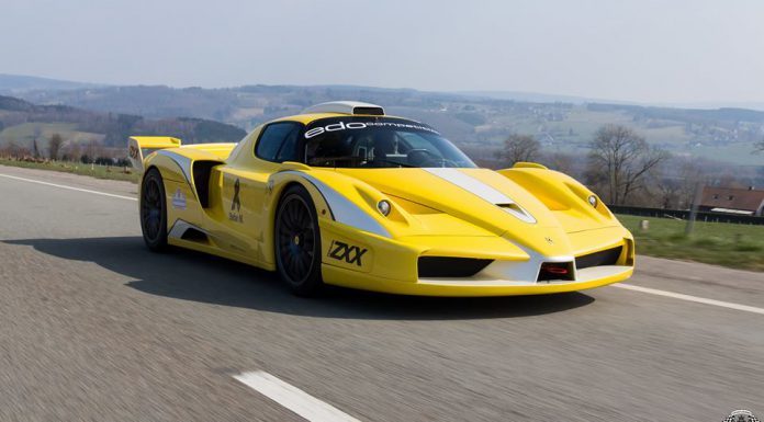 Unique Ferrari Enzo ZXX at Spa Francorchamps