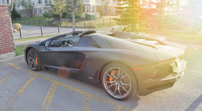 Euro Cars & Coffee Alberta Aventador Roadster