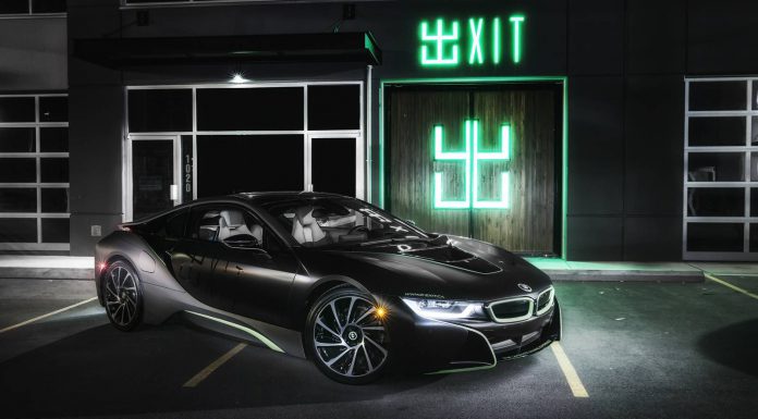 Photo of the Day: Wrapped BMW i8 Lurking in the Dark!