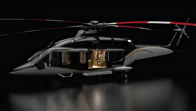 One-of-a-Kind Interior in the New Bell 525 Relentless Helicopter!