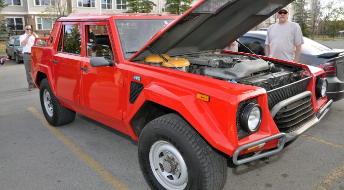 Euro Cars & Coffee Alberta Lamborghini LM002