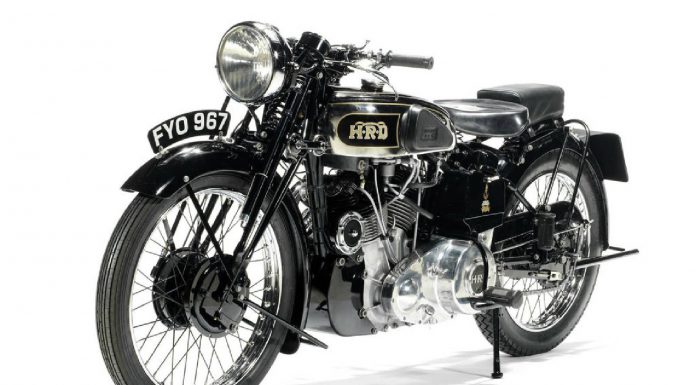 Bonhams Staffoird sale top lot Vincent HRD