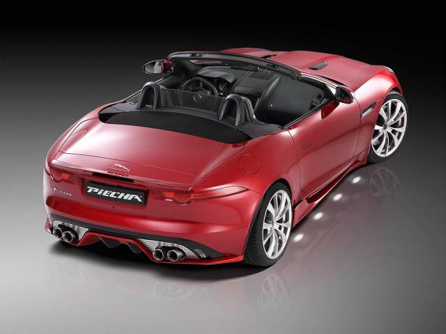  Jaguar F-Type Roadster Rear