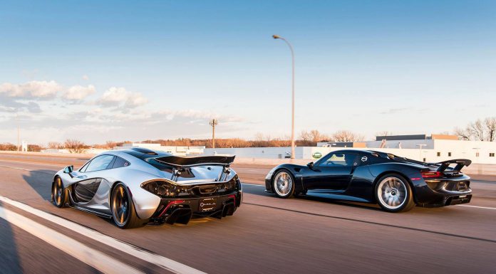 Photo of the Day: McLaren P1 and Porsche 918 Spyder 